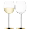 Witte Wijnglas L.S.A. Luca 320 ml (2-Delig)