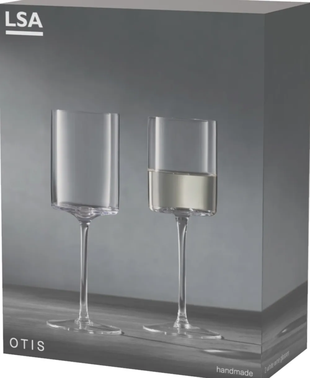 L.S.A. Witte Wijnglas Otis 240 ml (set van 2) Best