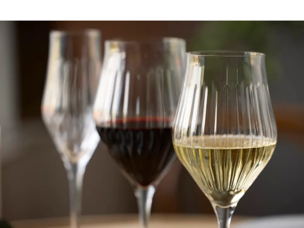 Lyngby Witte Wijnglas Ane Clear 550 ml (Set van 4)