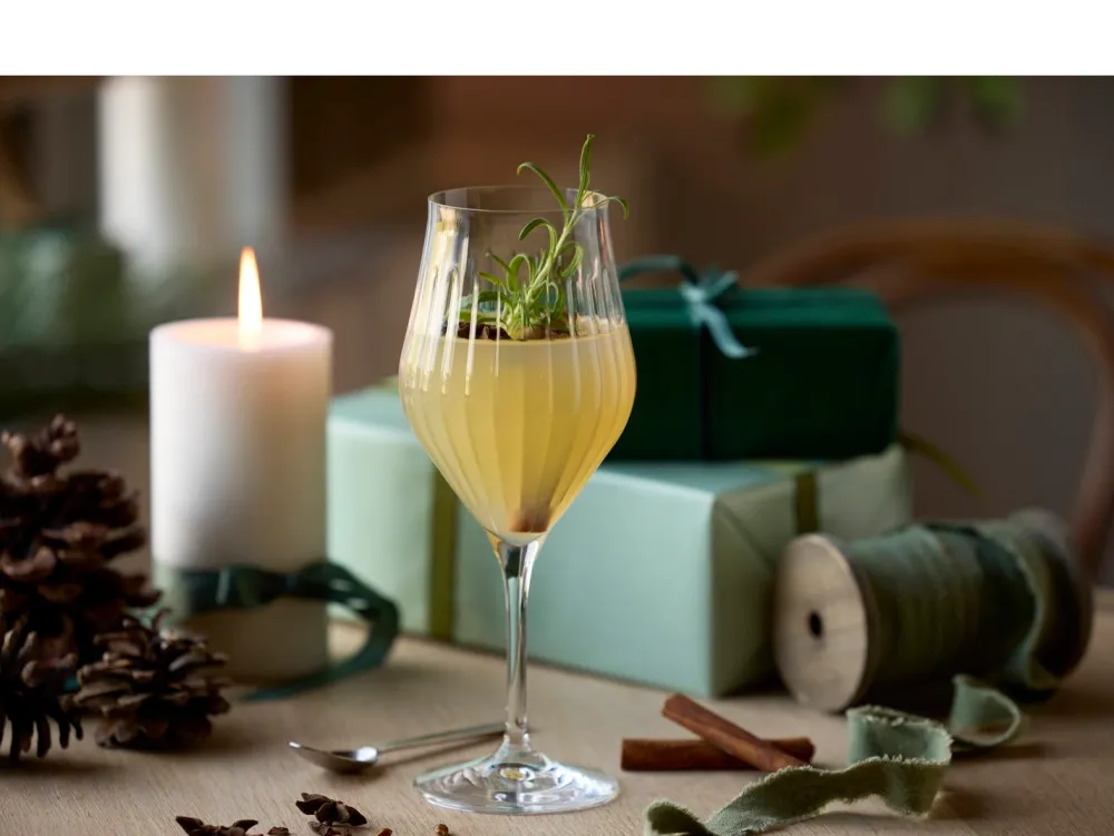 Lyngby Witte Wijnglas Ane Clear 550 ml (Set van 4)