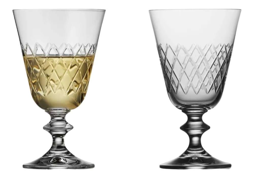 Lyngby Witte Wijnglas Eaton Clear 230 ml (Set van 2) Clearance