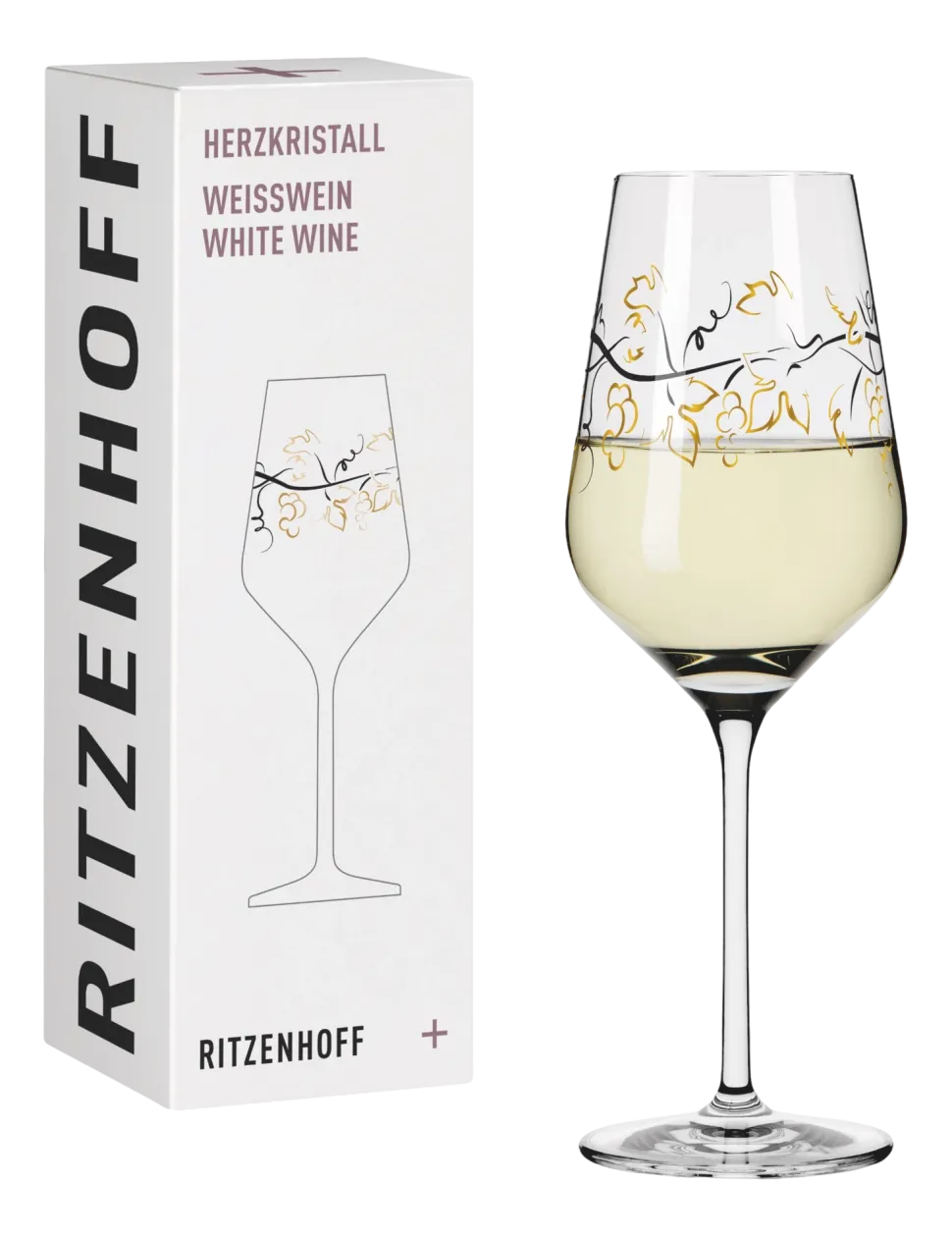 Witte Wijnglas Ritzenhoff Herzkristall #12 380 ml