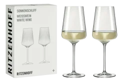 Witte Wijnglas Ritzenhoff Sonnenschliff 400 ml (Set van 2)