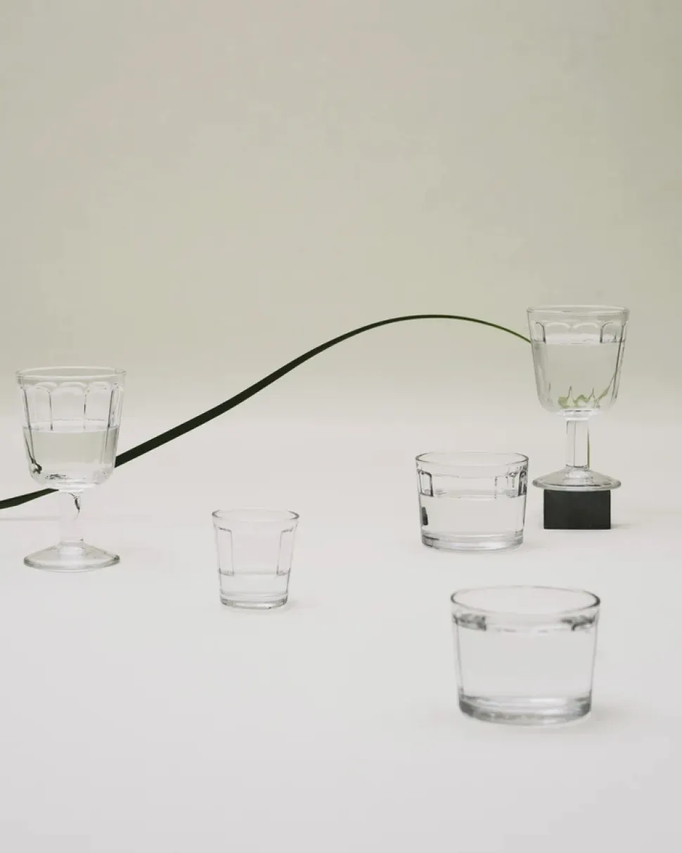 Witte Wijnglas Serax Surface glassware by Sergio Herman Transparent 220 ml