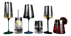 Trebonn SplitGlass Groen (Set van 2) Clearance