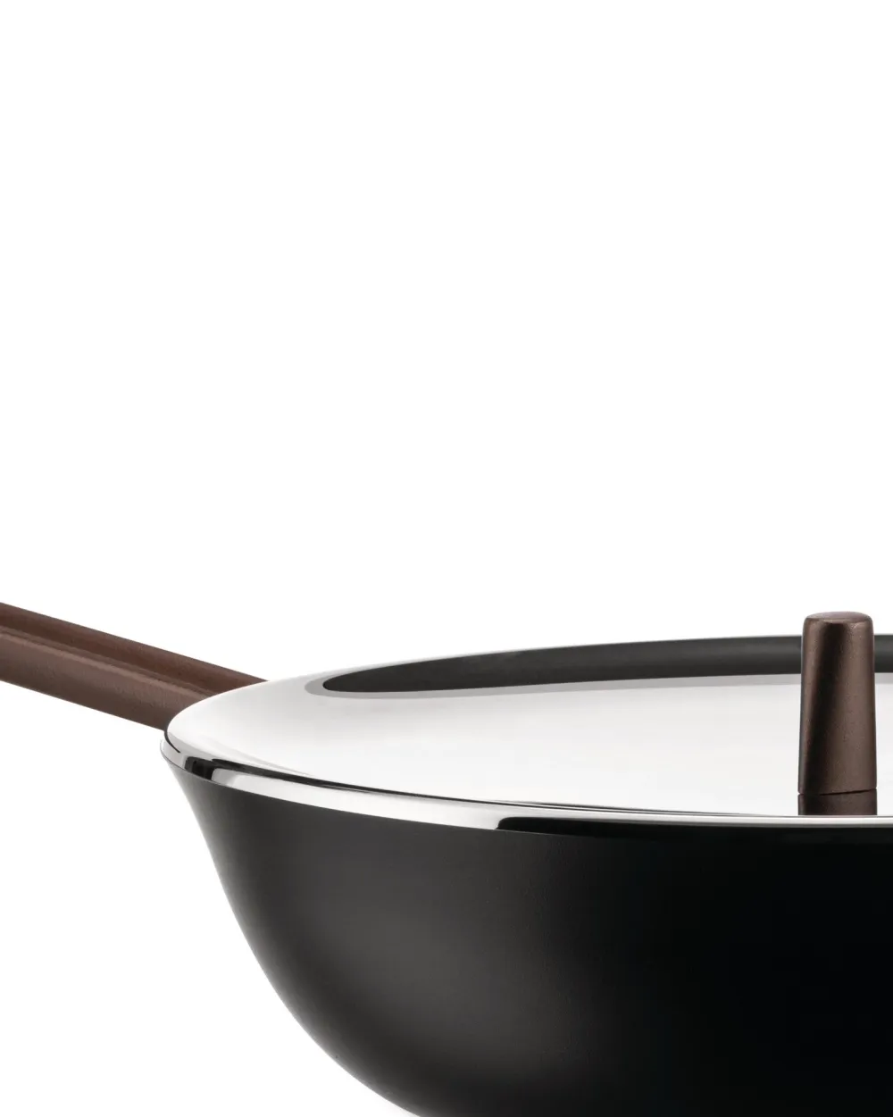 Alessi Wokpan Edo Brown 28 cm Clearance