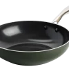 Wokpan Dagelijkse Kost Door Jeroen Meus Met Keramische Antikleeflaag 28 cm