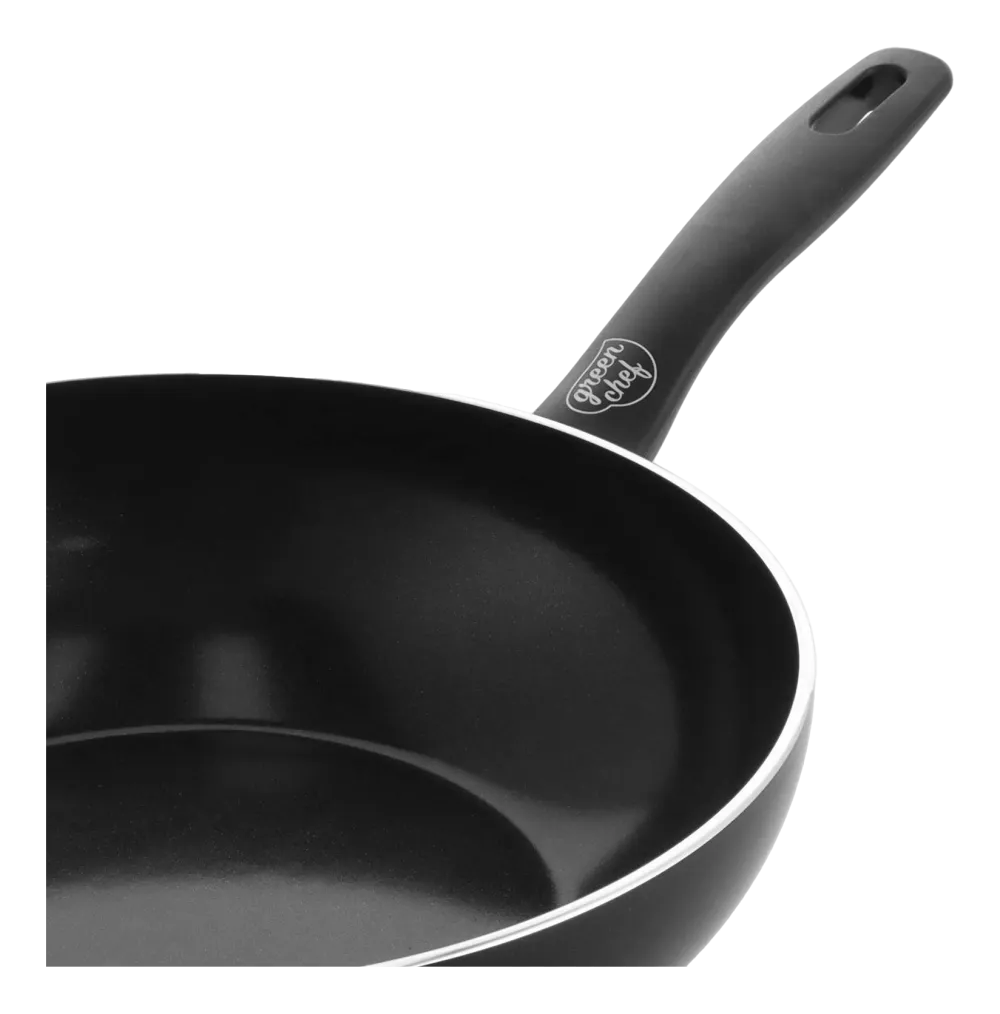 GreenChef Wokpan Prime Met Keramische Antikleeflaag 28 cm Discount
