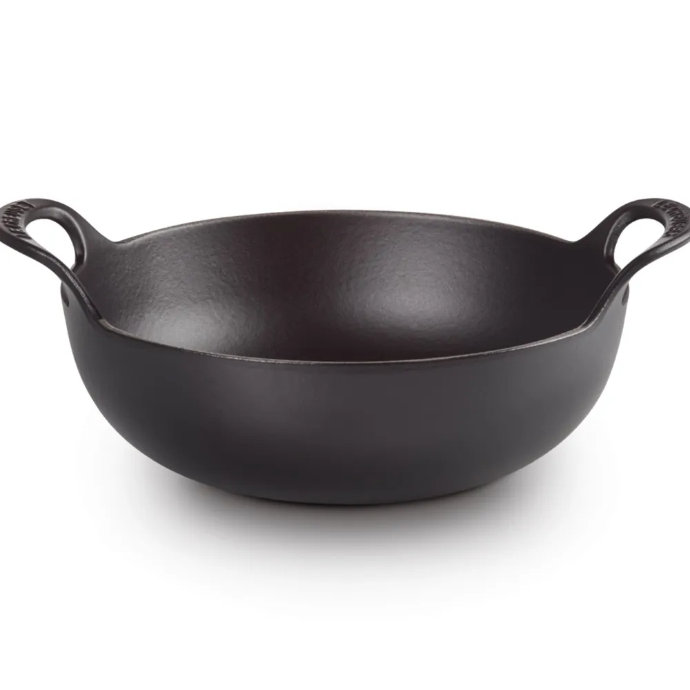 Le Creuset Wokpan Balti Mat Zwart 24 cm Discount