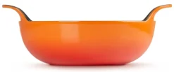 Le Creuset Wokpan Balti Oranjerood 24 cm New