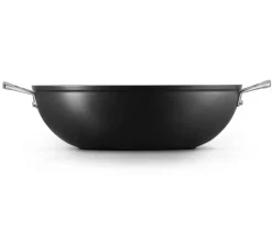 Wokpan Le Creuset Les Forgées Zwart 32 cm