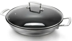 Wokpan Le Creuset Magnetik RVS 30 cm