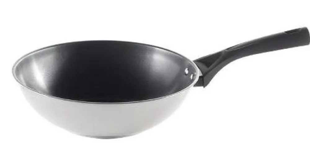 Pyrex Wokpan Expert Touch Zilver 28 cm