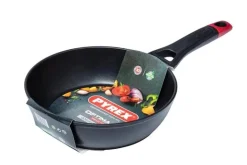 Pyrex Wokpan Optima Zwart 24 cm Hot