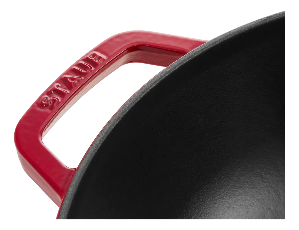 Staub Wokpan Kers 30 cm