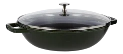 Wokpan Staub Zwart 30 cm
