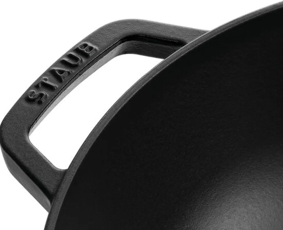 Wokpan Staub Zwart 30 cm
