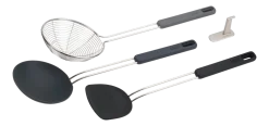 Wokset Joseph Joseph Nest Fusion Wok Set Zwart (3-delig)