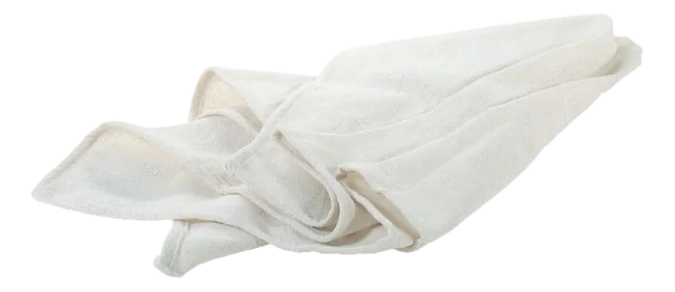 Zeef / Dumpling Doek Gefu Paselo Wit