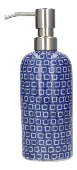 Zeepdispenser Bunzlau Castle Blue Diamond High 350 ml