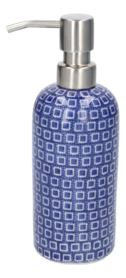 Zeepdispenser Bunzlau Castle Blue Diamond High 350 ml