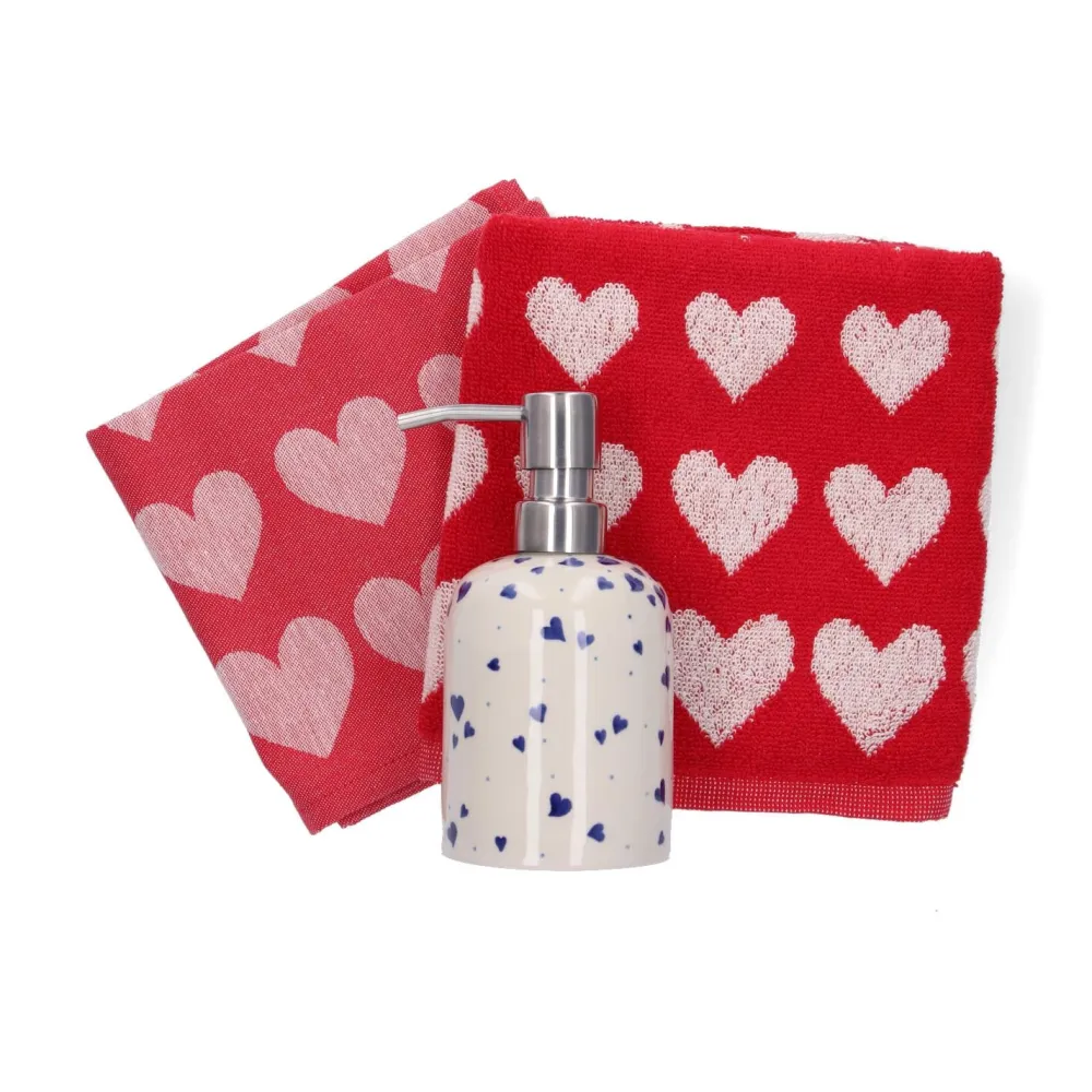 Bunzlau Castle Zeepdispenser Hearts 300 ml Outlet
