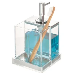 iDesign Zeepdispenser Clarity (3-Delig)