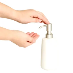 Zeepdispenser iDesign Eco Vanity Keramische Pomp Tall Coconot