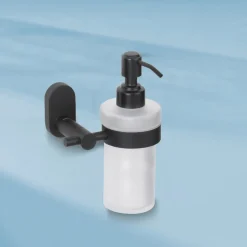 Zeepdispenser Kela Alessio Met Wandbevestiging Zwart 250 ml
