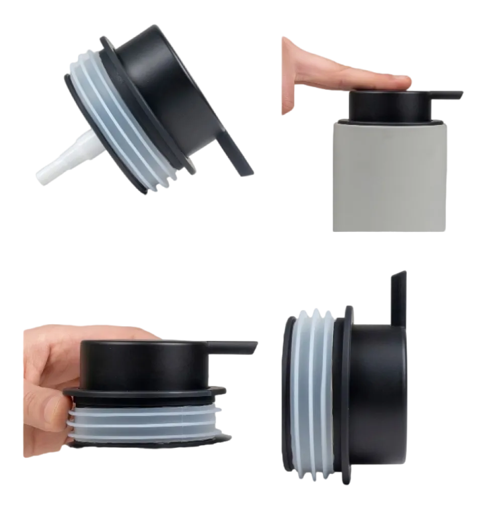 Zeepdispenser Kela Sana Grijs 300 ml