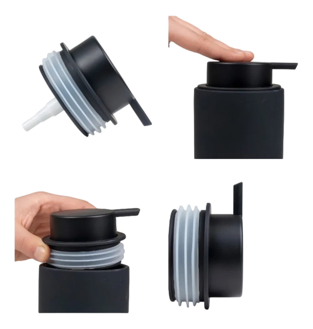 Kela Zeepdispenser Sana Zwart 300 ml Discount