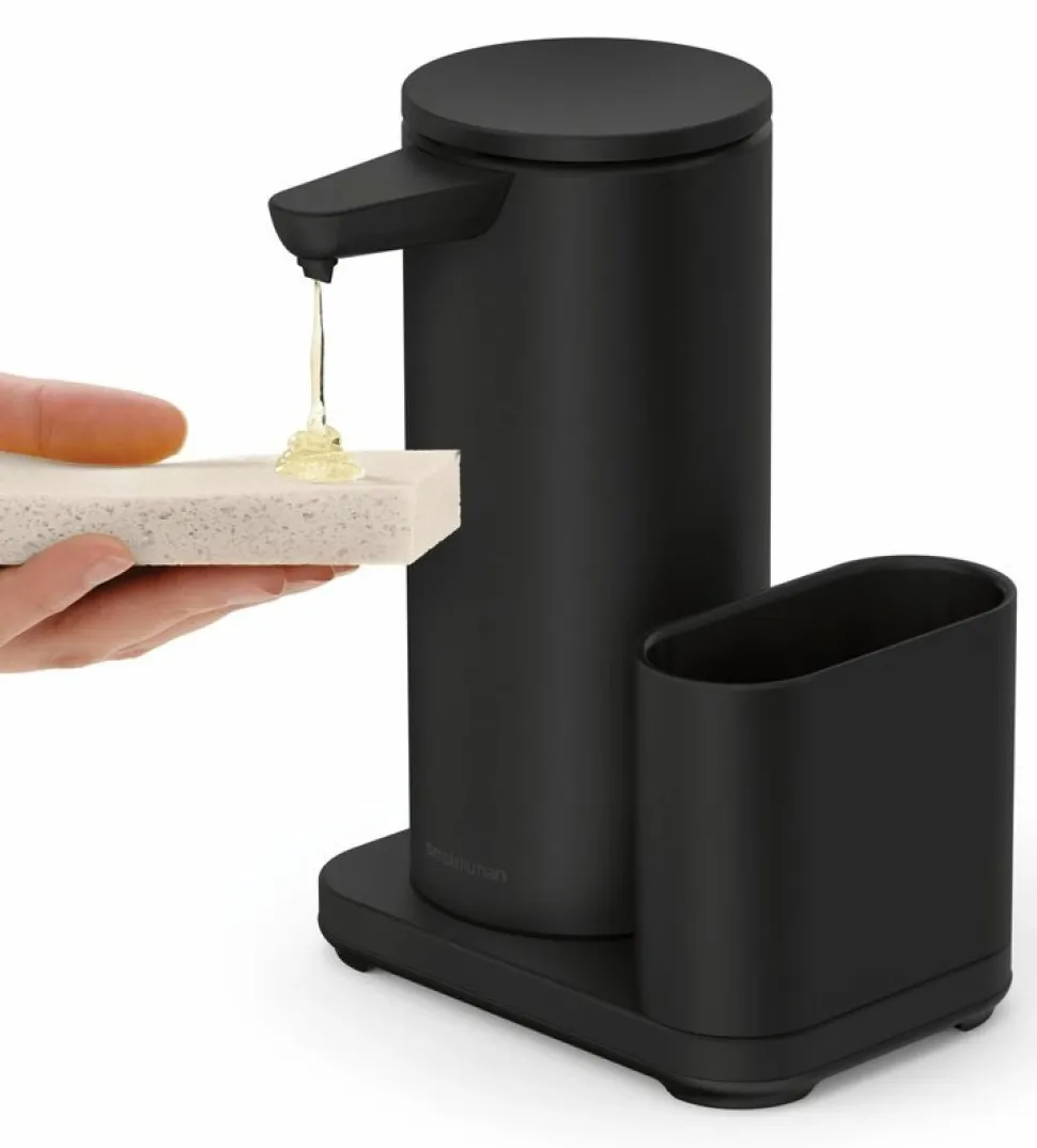Zeepdispenser Simplehuman Sensor Caddy Zwart 414ml