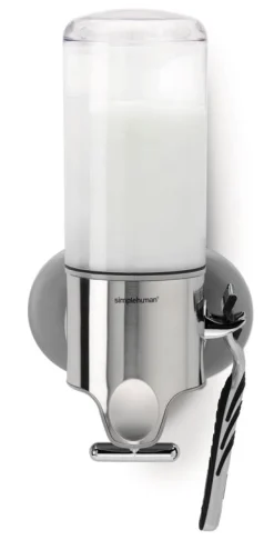 Zeepdispenser Single RVS Transparant simplehuman