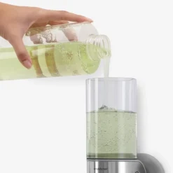 Zeepdispenser Single RVS Transparant simplehuman