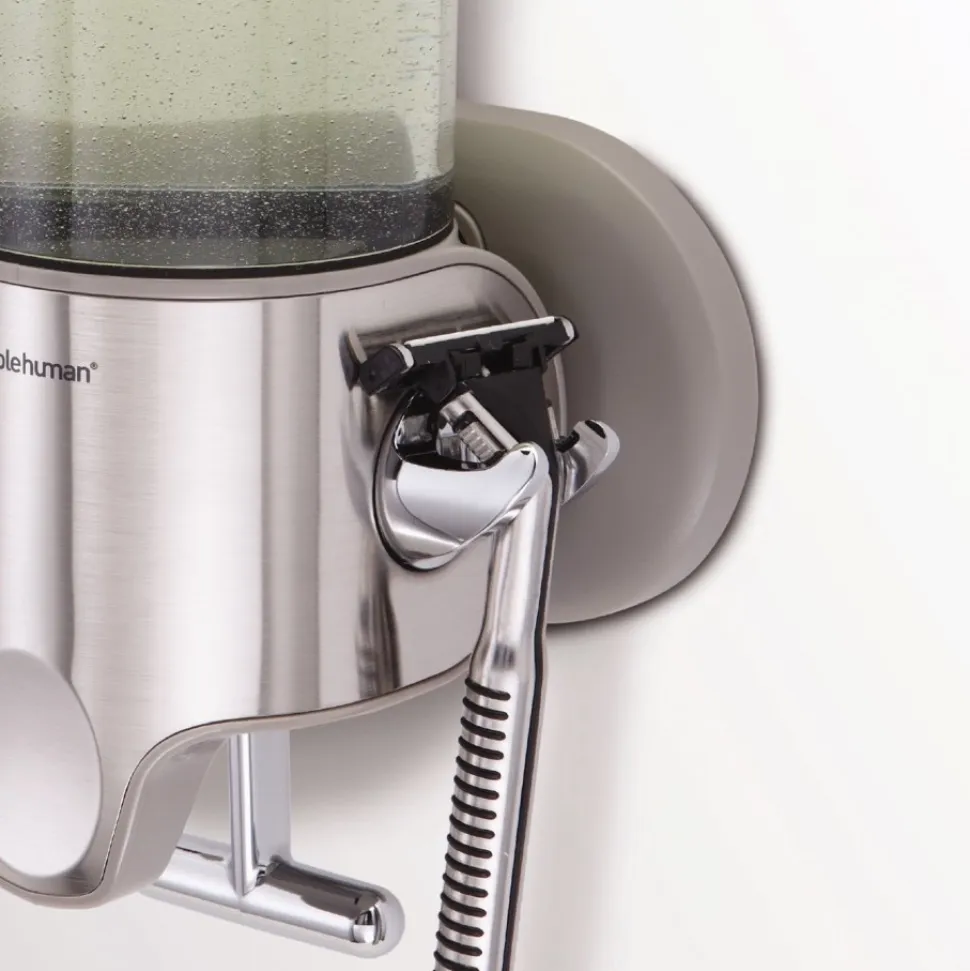 Zeepdispenser Single RVS Transparant simplehuman