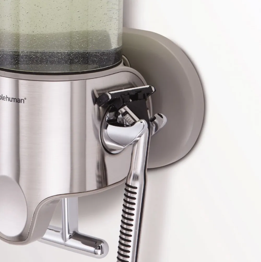 simplehuman Zeepdispenser Twin RVS Transparant Hot
