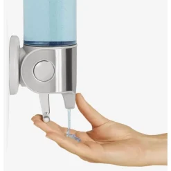 simplehuman Zeepdispenser Twin RVS Transparant Hot