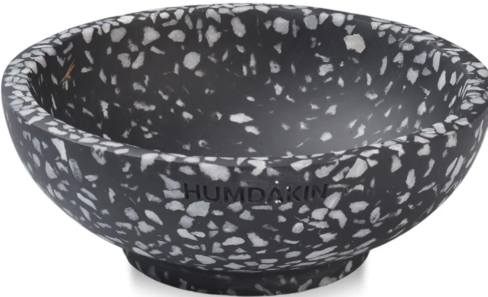 Zeepschaal Humdakin Terrazzo Firenze Black 13 cm