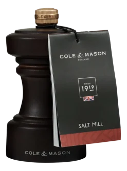 Cole and Mason Zoutmolen Cole & Mason Hoxton Dark Chocolate 10 cm Outlet
