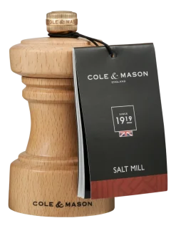 Zoutmolen Cole & Mason Hoxton Natural Beech 10 cm