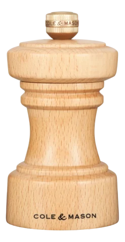 Zoutmolen Cole & Mason Hoxton Natural Beech 10 cm