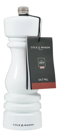 Cole and Mason Zoutmolen Cole & Mason London White Gloss 18 cm Best