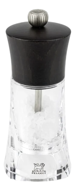Zoutmolen Peugeot Oleron Acryl / Chocolade 14 cm
