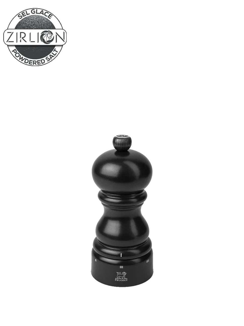 Zoutmolen Peugeot Paris u'Select Satijnzwart 12 cm