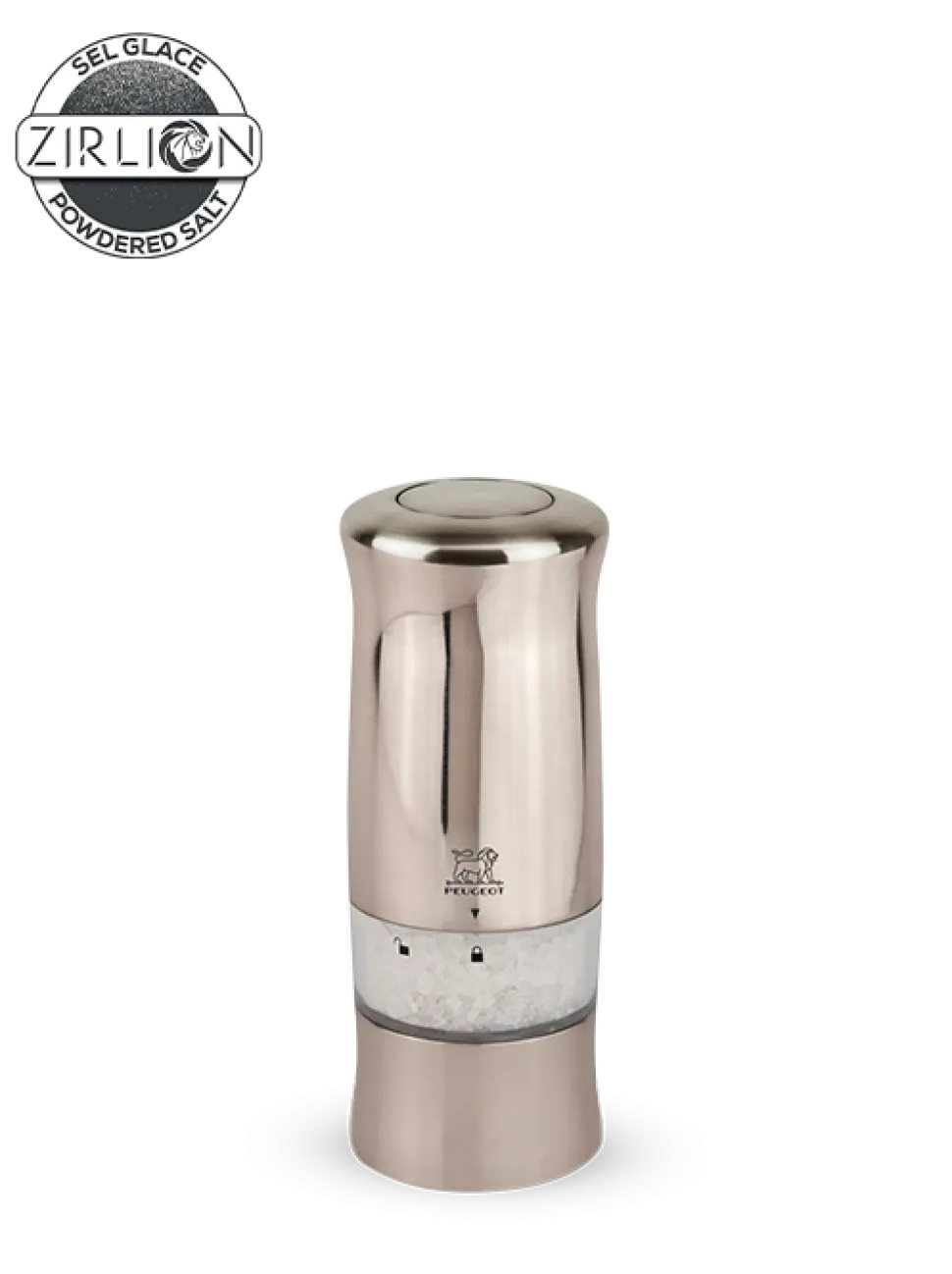 Zoutmolen Peugeot Zeli Inoxlook 14 cm