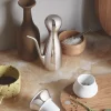 Zoutpot Georg Jensen Alfredo Mirror & Oak Wood