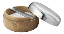 Zoutpot Georg Jensen Alfredo Mirror & Oak Wood