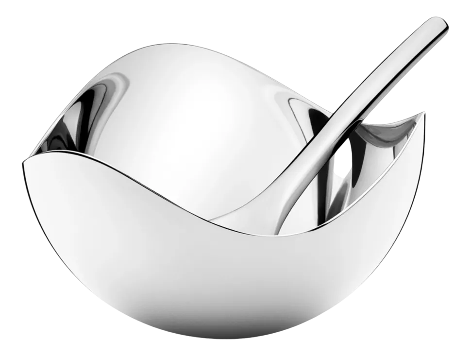 Zoutpot Georg Jensen Bloom RVS Mirror